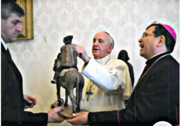 Oficina del Papa Francisco en el Vaticano